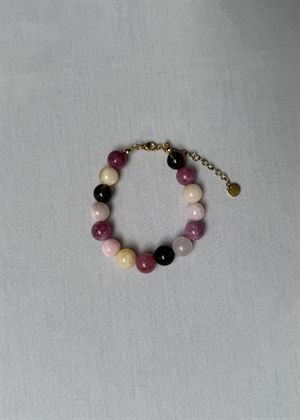 Multi mix armbånd Rosa/Gul By ANTHON 